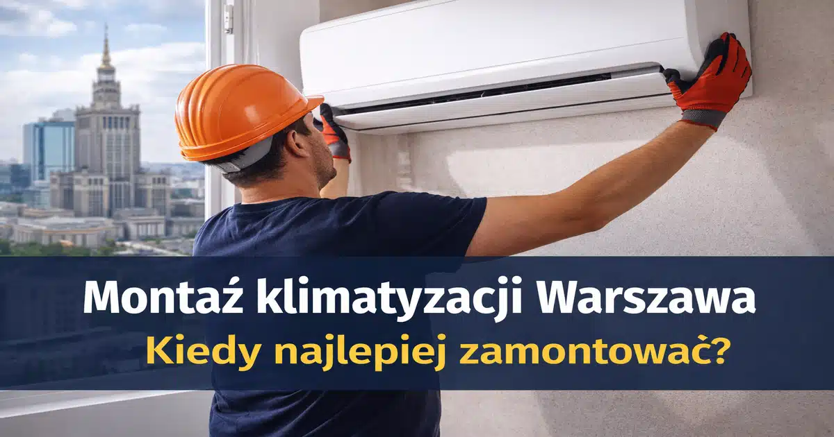 montaż klimatyzacji Warszawa w mieszkaniu