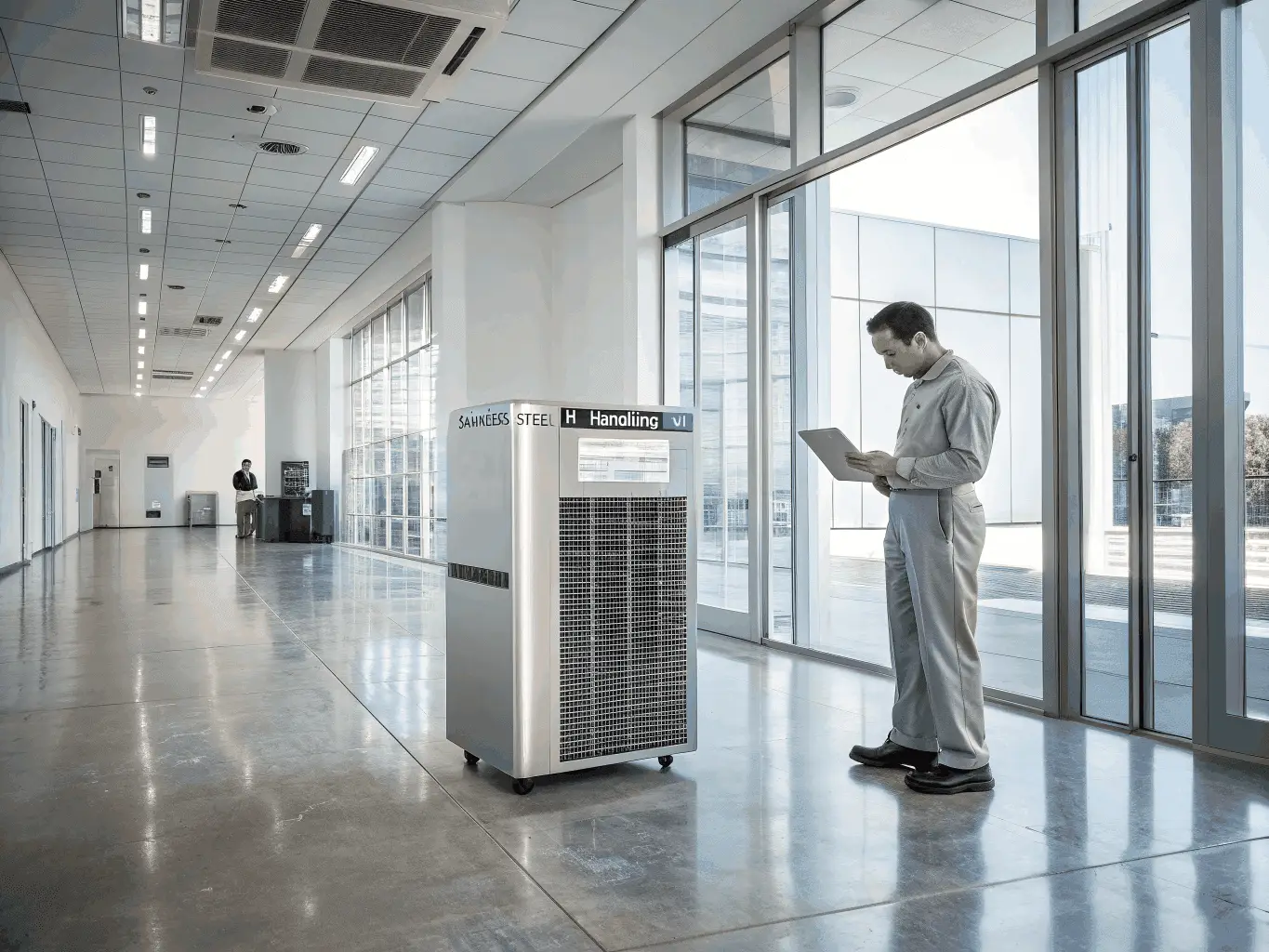 Modern HVAC Installation