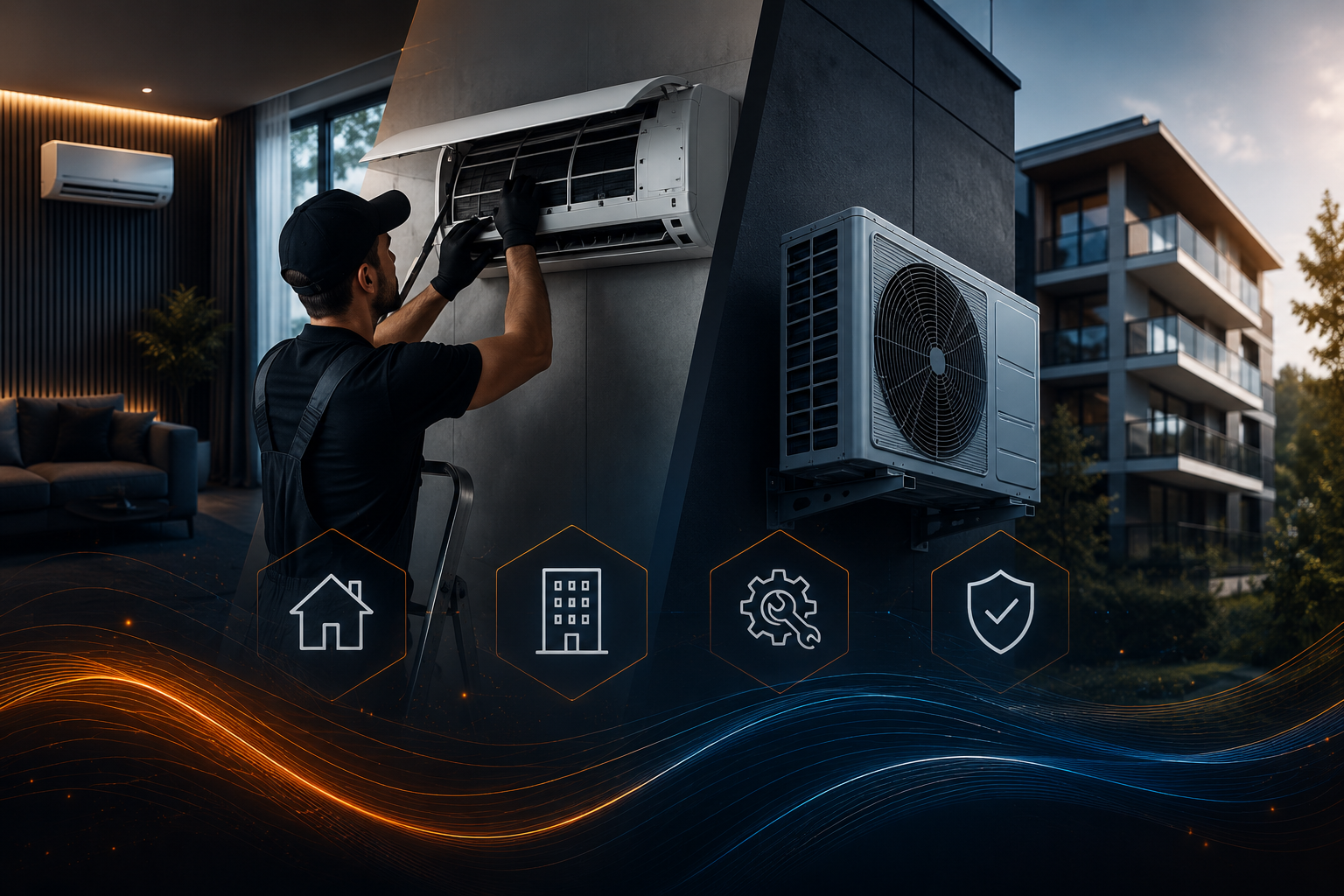 Profesjonalny montaż klimatyzacji Air-Tech